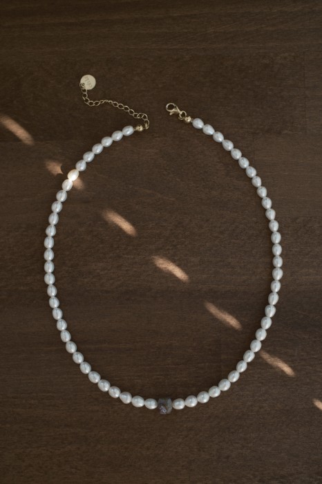 Choker Perłowy